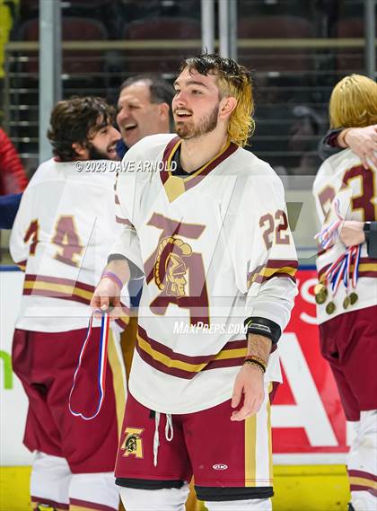Thumbnail 3 in Thornton Academy vs. Freeport (MPA Class A State Final) photogallery.