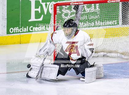 Thumbnail 2 in Thornton Academy vs. Freeport (MPA Class A State Final) photogallery.