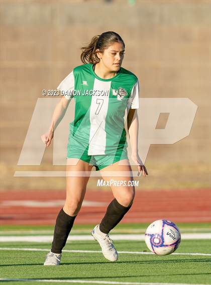 Thumbnail 1 in Equipo Academy vs Virgin Valley (NIAA 3A Southern Region Playoffs) photogallery.