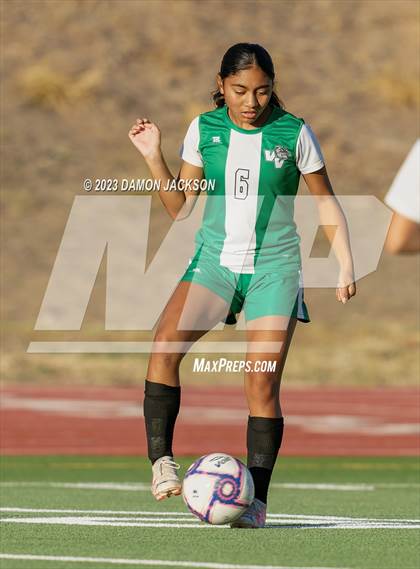 Thumbnail 1 in Equipo Academy vs Virgin Valley (NIAA 3A Southern Region Playoffs) photogallery.