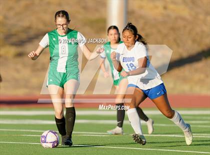 Thumbnail 2 in Equipo Academy vs Virgin Valley (NIAA 3A Southern Region Playoffs) photogallery.