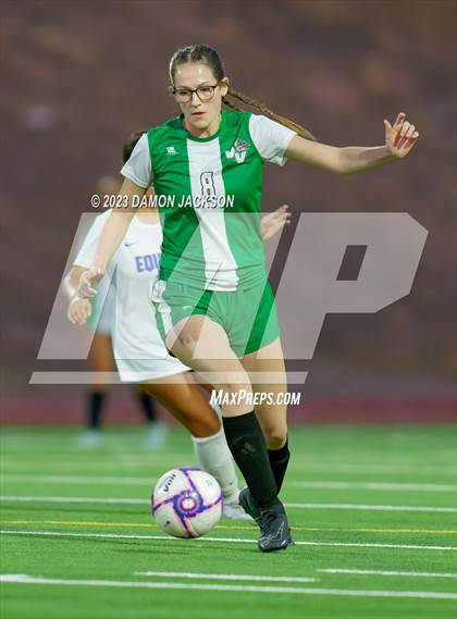 Thumbnail 3 in Equipo Academy vs Virgin Valley (NIAA 3A Southern Region Playoffs) photogallery.