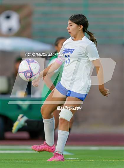 Thumbnail 3 in Equipo Academy vs Virgin Valley (NIAA 3A Southern Region Playoffs) photogallery.