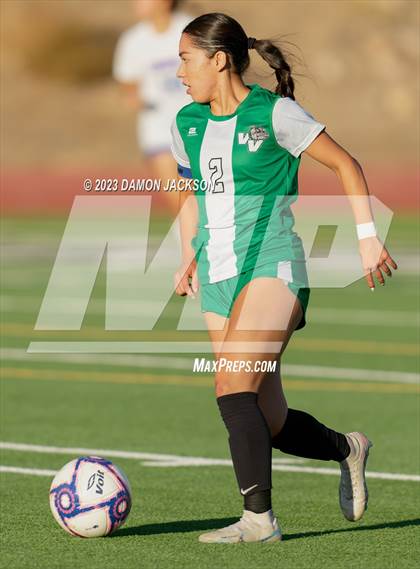 Thumbnail 2 in Equipo Academy vs Virgin Valley (NIAA 3A Southern Region Playoffs) photogallery.