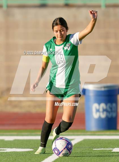 Thumbnail 1 in Equipo Academy vs Virgin Valley (NIAA 3A Southern Region Playoffs) photogallery.