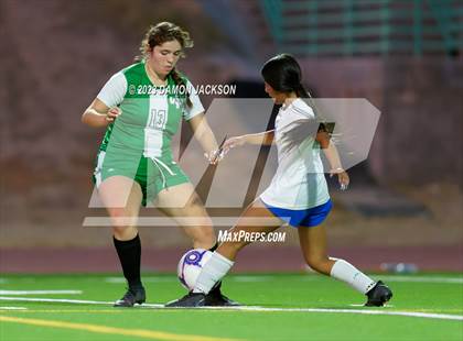 Thumbnail 1 in Equipo Academy vs Virgin Valley (NIAA 3A Southern Region Playoffs) photogallery.