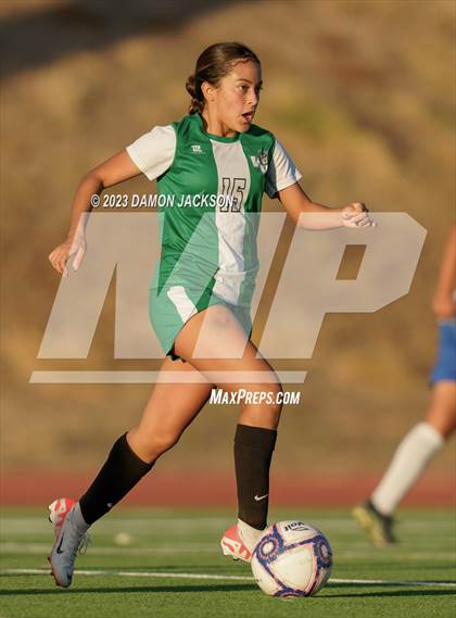 Thumbnail 2 in Equipo Academy vs Virgin Valley (NIAA 3A Southern Region Playoffs) photogallery.