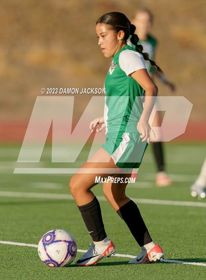 Thumbnail 2 in Equipo Academy vs Virgin Valley (NIAA 3A Southern Region Playoffs) photogallery.