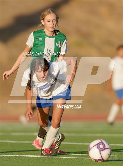 Thumbnail 3 in Equipo Academy vs Virgin Valley (NIAA 3A Southern Region Playoffs) photogallery.