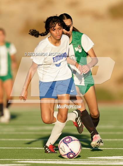 Thumbnail 3 in Equipo Academy vs Virgin Valley (NIAA 3A Southern Region Playoffs) photogallery.