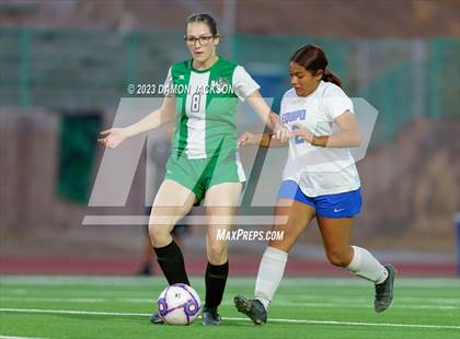 Thumbnail 2 in Equipo Academy vs Virgin Valley (NIAA 3A Southern Region Playoffs) photogallery.
