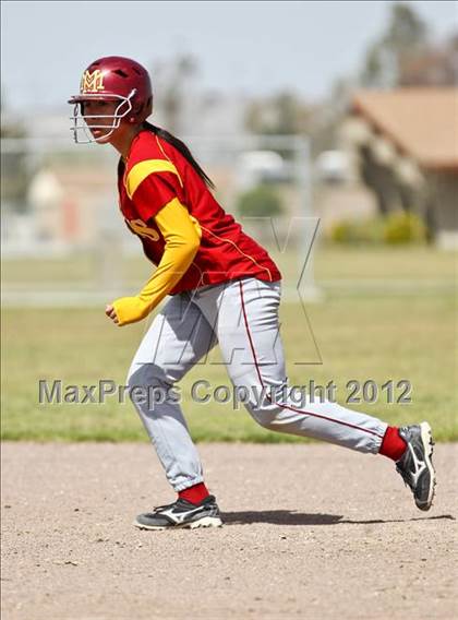 Thumbnail 2 in Golden Valley vs Mira Monte (Mira Monte Invitational) photogallery.