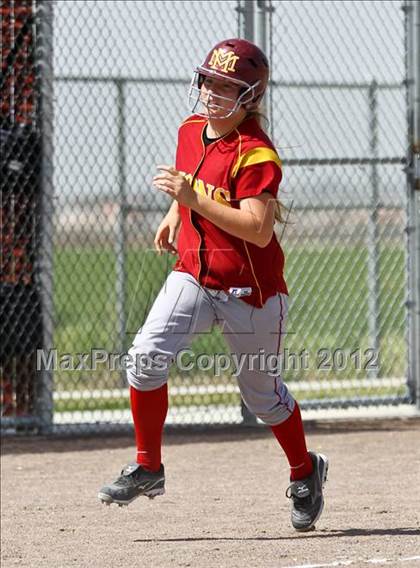 Thumbnail 3 in Golden Valley vs Mira Monte (Mira Monte Invitational) photogallery.