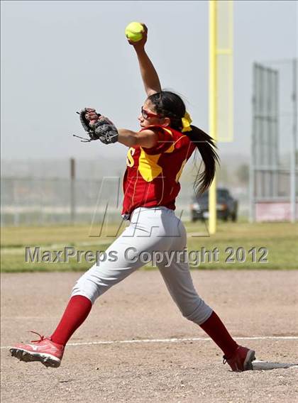 Thumbnail 3 in Golden Valley vs Mira Monte (Mira Monte Invitational) photogallery.