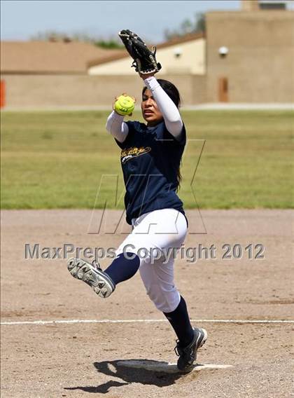 Thumbnail 2 in Golden Valley vs Mira Monte (Mira Monte Invitational) photogallery.