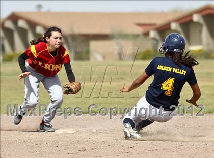 Thumbnail 2 in Golden Valley vs Mira Monte (Mira Monte Invitational) photogallery.