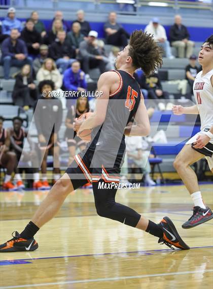 Thumbnail 1 in Veritas Academy vs. Wasatch Academy (5 for the Fight National Hoopfest) photogallery.