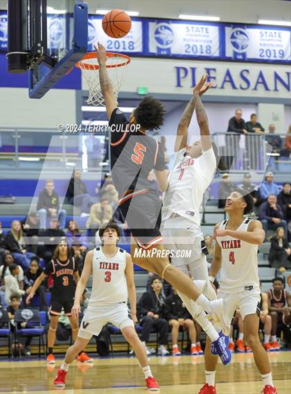 Thumbnail 1 in Veritas Academy vs. Wasatch Academy (5 for the Fight National Hoopfest) photogallery.