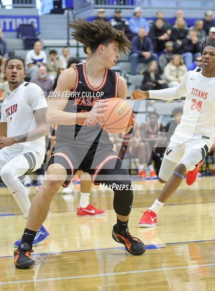 Thumbnail 1 in Veritas Academy vs. Wasatch Academy (5 for the Fight National Hoopfest) photogallery.