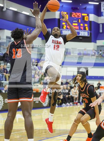 Thumbnail 1 in Veritas Academy vs. Wasatch Academy (5 for the Fight National Hoopfest) photogallery.