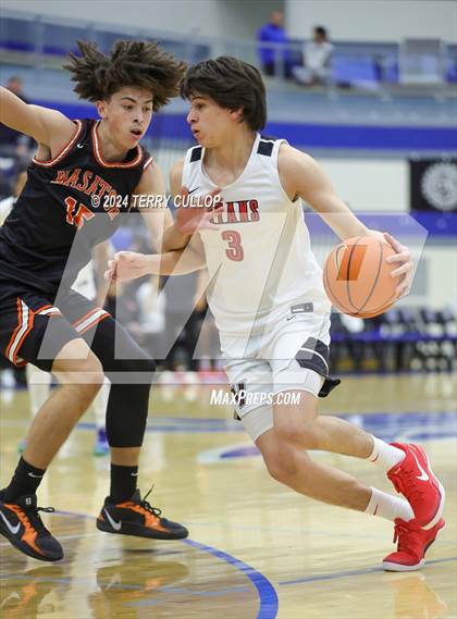 Thumbnail 2 in Veritas Academy vs. Wasatch Academy (5 for the Fight National Hoopfest) photogallery.