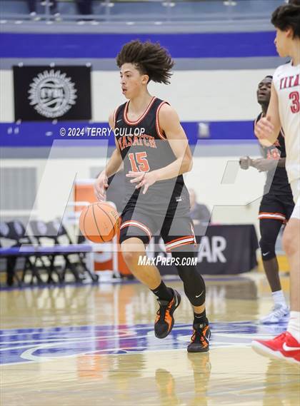 Thumbnail 3 in Veritas Academy vs. Wasatch Academy (5 for the Fight National Hoopfest) photogallery.