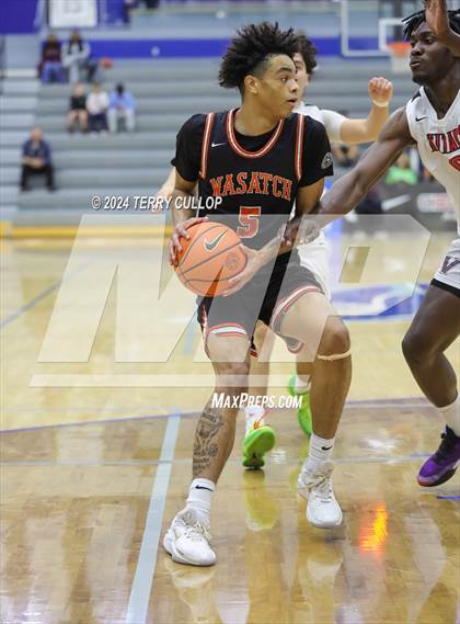 Thumbnail 1 in Veritas Academy vs. Wasatch Academy (5 for the Fight National Hoopfest) photogallery.