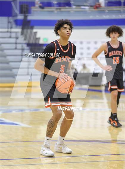 Thumbnail 1 in Veritas Academy vs. Wasatch Academy (5 for the Fight National Hoopfest) photogallery.