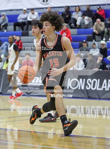 Thumbnail 2 in Veritas Academy vs. Wasatch Academy (5 for the Fight National Hoopfest) photogallery.