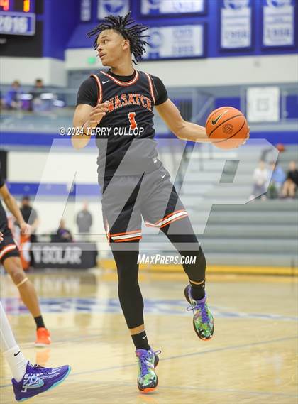 Thumbnail 1 in Veritas Academy vs. Wasatch Academy (5 for the Fight National Hoopfest) photogallery.