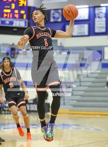 Thumbnail 2 in Veritas Academy vs. Wasatch Academy (5 for the Fight National Hoopfest) photogallery.