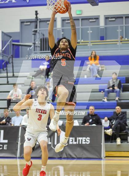 Thumbnail 1 in Veritas Academy vs. Wasatch Academy (5 for the Fight National Hoopfest) photogallery.