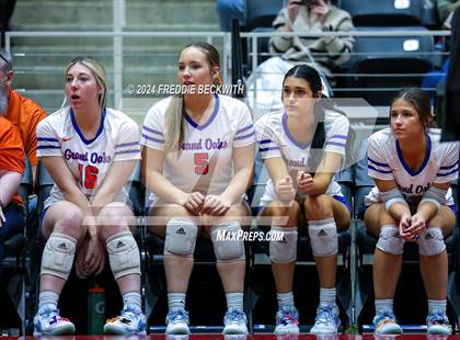 Thumbnail 2 in Grand Oaks vs. Fulshear (UIL 6A Volleyball Division I Final) photogallery.