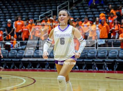 Thumbnail 2 in Grand Oaks vs. Fulshear (UIL 6A Volleyball Division I Final) photogallery.