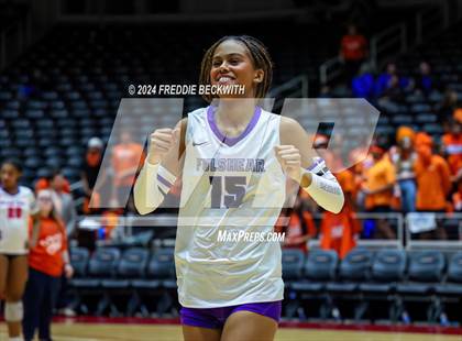 Thumbnail 2 in Grand Oaks vs. Fulshear (UIL 6A Volleyball Division I Final) photogallery.