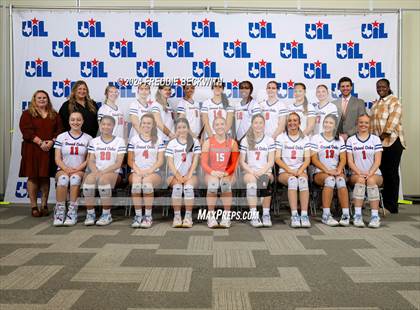 Thumbnail 1 in Grand Oaks vs. Fulshear (UIL 6A Volleyball Division I Final) photogallery.