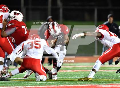 Thumbnail 1 in Naperville Central @ Homewood-Flossmoor (IHSA Class 8A 2nd Round Playoffs) photogallery.