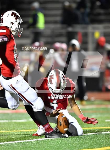 Thumbnail 1 in Naperville Central @ Homewood-Flossmoor (IHSA Class 8A 2nd Round Playoffs) photogallery.
