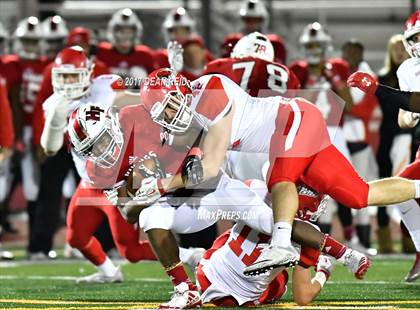 Thumbnail 3 in Naperville Central @ Homewood-Flossmoor (IHSA Class 8A 2nd Round Playoffs) photogallery.