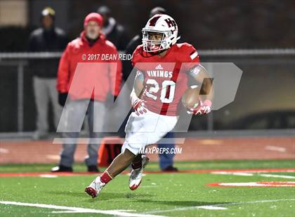 Thumbnail 3 in Naperville Central @ Homewood-Flossmoor (IHSA Class 8A 2nd Round Playoffs) photogallery.