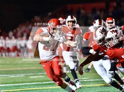 Thumbnail 1 in Naperville Central @ Homewood-Flossmoor (IHSA Class 8A 2nd Round Playoffs) photogallery.