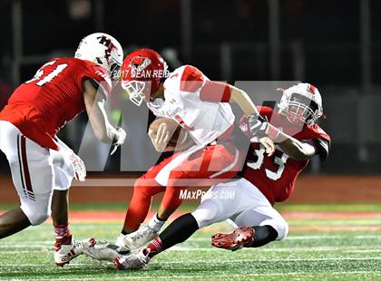 Thumbnail 2 in Naperville Central @ Homewood-Flossmoor (IHSA Class 8A 2nd Round Playoffs) photogallery.