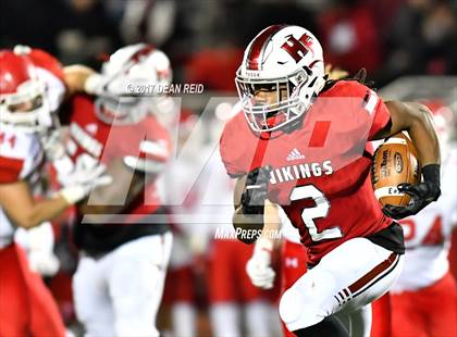 Thumbnail 3 in Naperville Central @ Homewood-Flossmoor (IHSA Class 8A 2nd Round Playoffs) photogallery.
