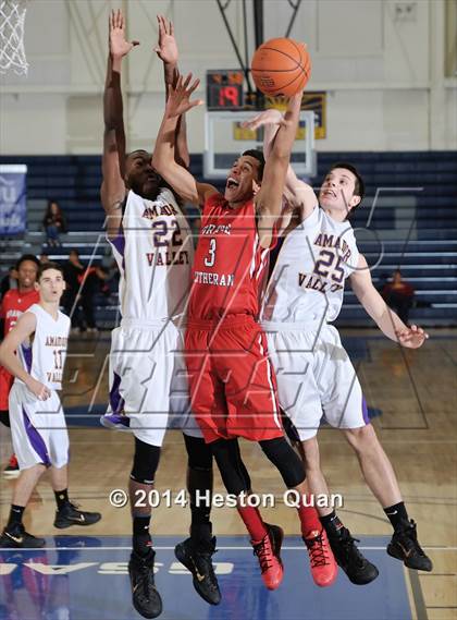 Thumbnail 1 in Orange Lutheran vs. Amador Valley (Orange Holiday Classic) photogallery.