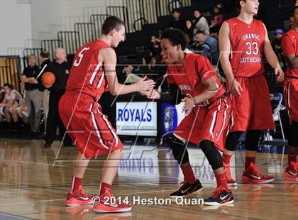 Thumbnail 1 in Orange Lutheran vs. Amador Valley (Orange Holiday Classic) photogallery.