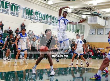 Thumbnail 2 in Salesian College Preparatory vs. Capital Christian (MLK Classic @ De La Salle) photogallery.