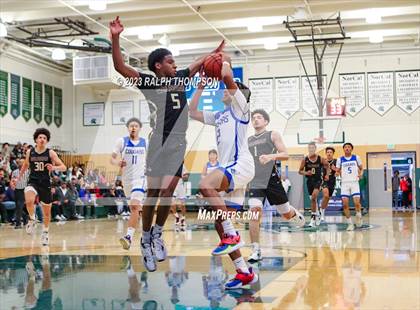 Thumbnail 1 in Salesian College Preparatory vs. Capital Christian (MLK Classic @ De La Salle) photogallery.