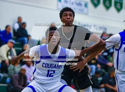 Thumbnail 2 in Salesian College Preparatory vs. Capital Christian (MLK Classic @ De La Salle) photogallery.
