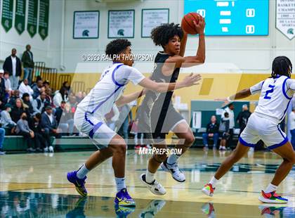 Thumbnail 3 in Salesian College Preparatory vs. Capital Christian (MLK Classic @ De La Salle) photogallery.