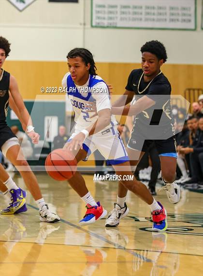 Thumbnail 3 in Salesian College Preparatory vs. Capital Christian (MLK Classic @ De La Salle) photogallery.